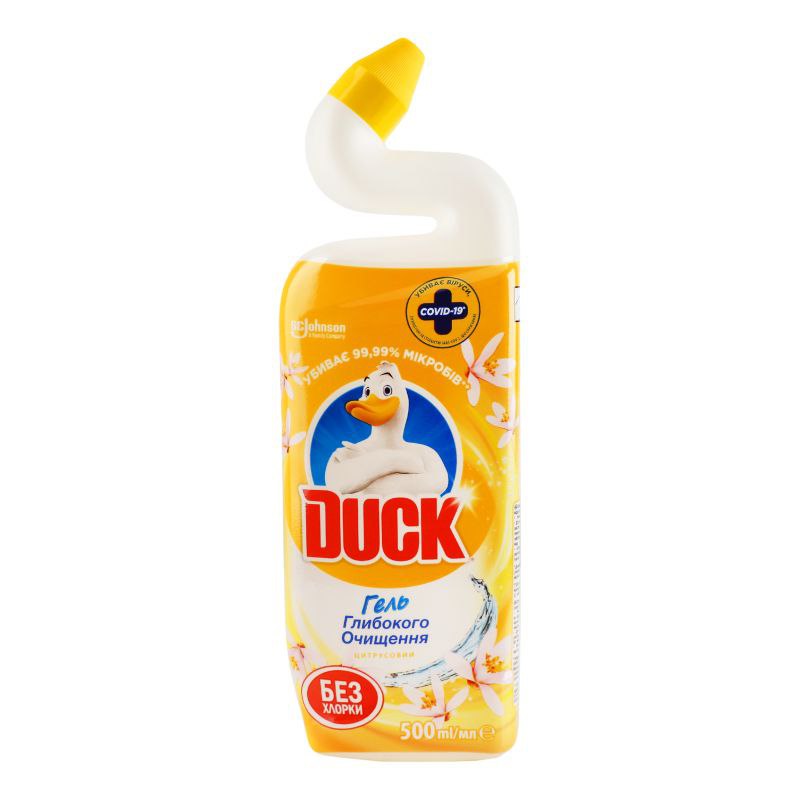 Гель DUCK Глибокого Очищення Цитрусовий 500мл
